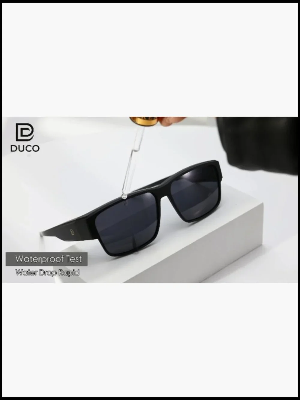 Polarized Fit Over Sunglasses UV400 Protection Retro Square Wrap Around for
